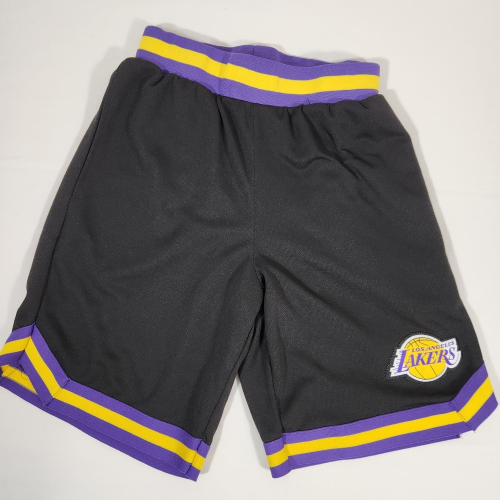 NBA Lakers Basketball Short Size Small